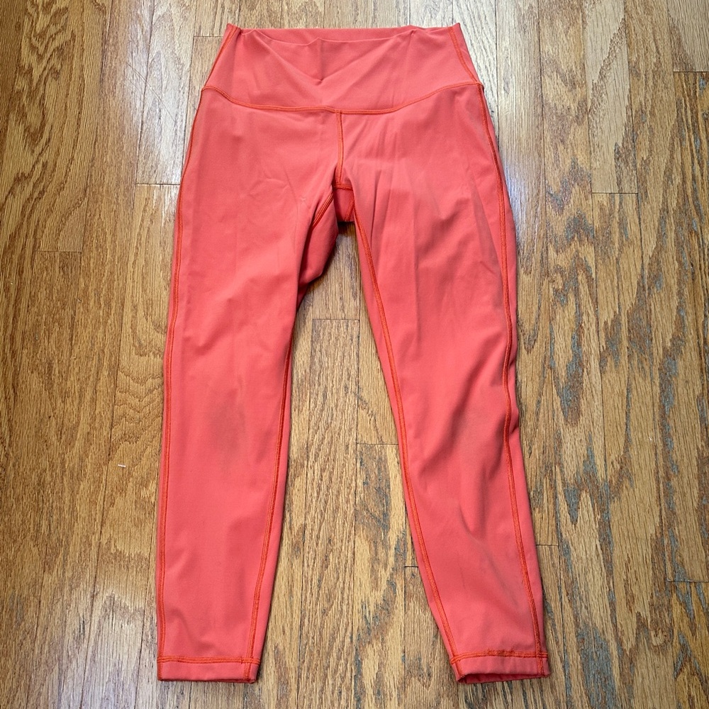 Wunder Under Orange Leggings